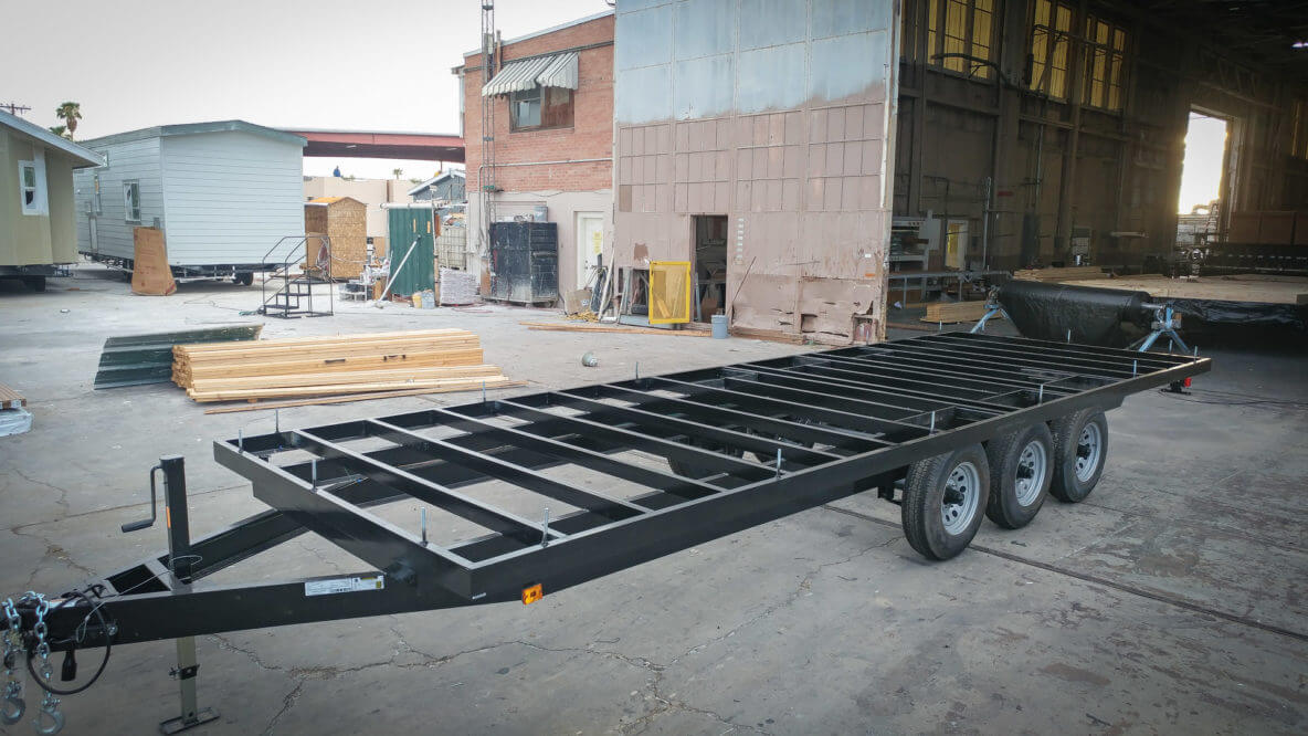 Basic Shell Trailer Trailer Lengths & Axle Capacity | Tiny House Basics