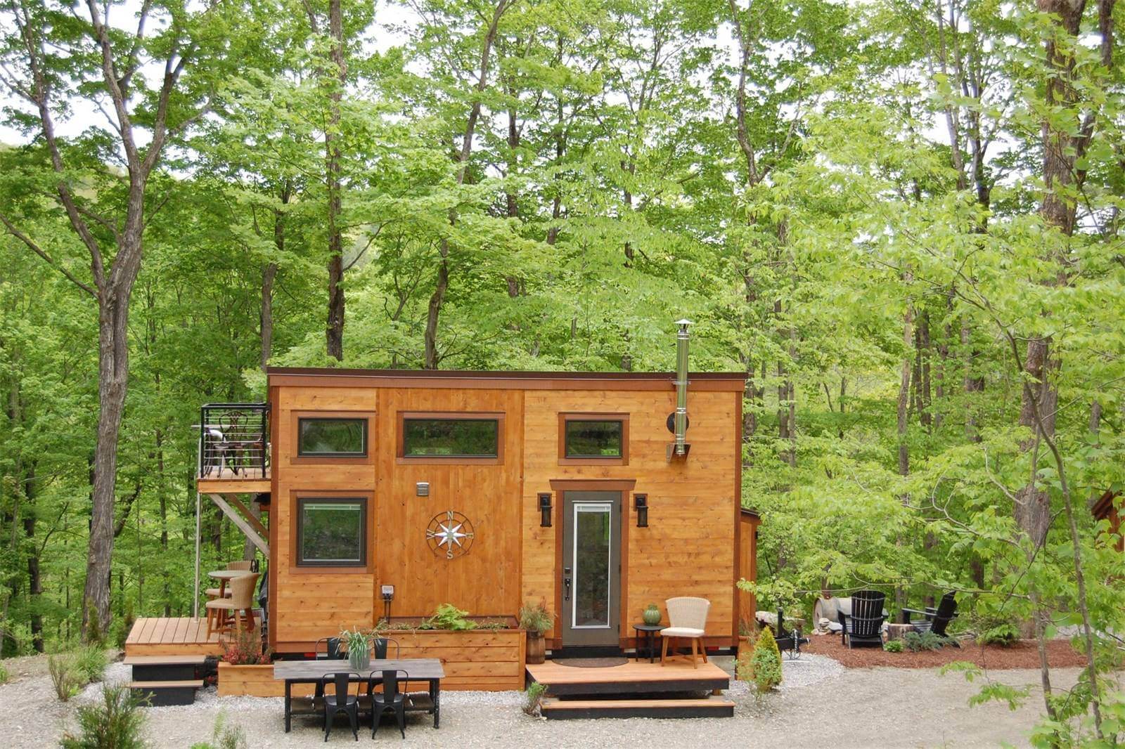 One of a Kind Tiny House Retreat in the Woods! Tiny House Basics