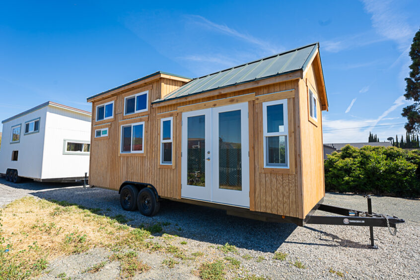 Tiny House Shell: Delivering to Washington State Client | Tiny House Basics
