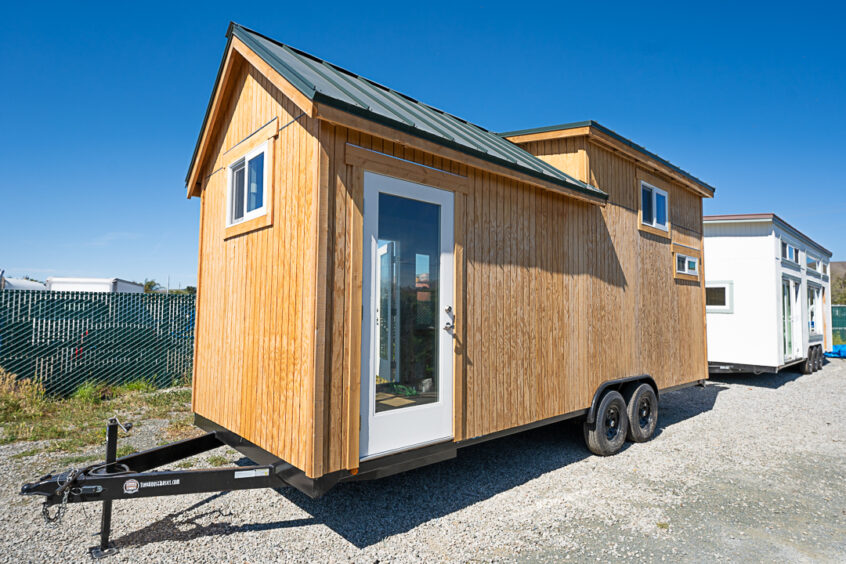 Tiny House Shell: Delivering to Washington State Client | Tiny House Basics